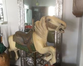 Coney Island Carousel horse carved by Herschell
