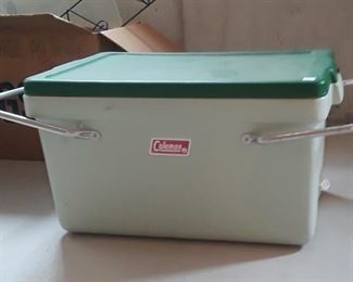 Coleman cooler. 