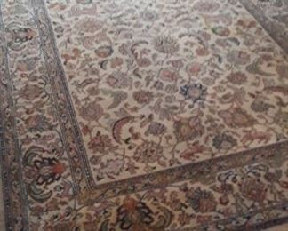 Large classic area rug. 