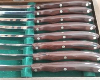Cutco set of knives.