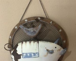 Pig themed wall art