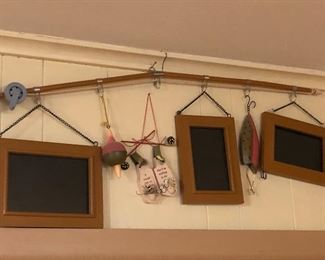 Fish themed wall art
