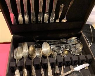 Vintage flatware set