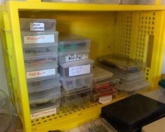 Fly fishing fly tying equipment