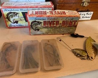 Vintage fishing lures