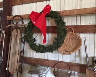 Christmas Wreath Large ready for you to decorate and hang 
