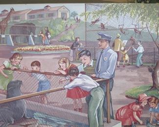 Vintage School Wall Art