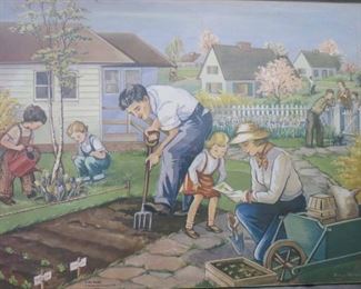 Vintage School Wall Art