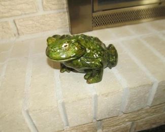 Ceramic frog