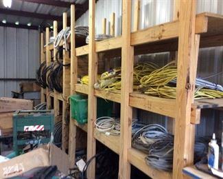 extension cords, and wire