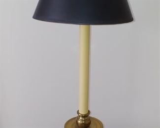 $650 for PAIR of brass Chapman candlestick lamps