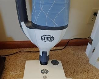 SEBO DART UPRIGHT VACUUM.  COMMERCIAL QUALITY.  MADE IN GERMANY.  BEST PET, ALLERGY, ASTHMA UPRIGHT VACUUM