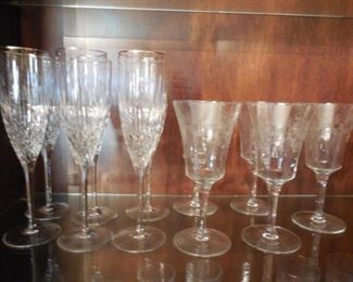 Rogaska flutes