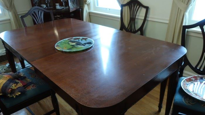Mahogany dining  room table