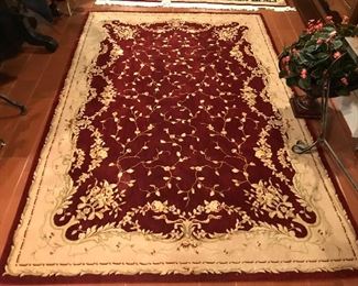 Floral rug