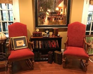 Matching armchairs in perfect condition!