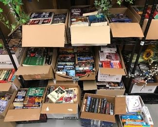 Sooo many paperback books!