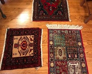 Many small rugs!