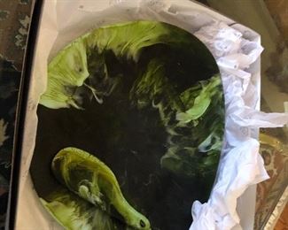 Decorative cake plate from B. D. Jeffries