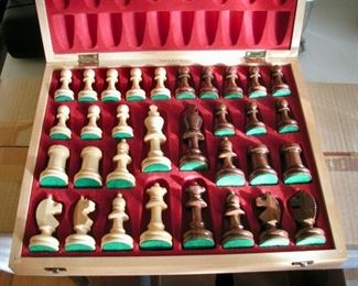 West Germany - chess pieces and board