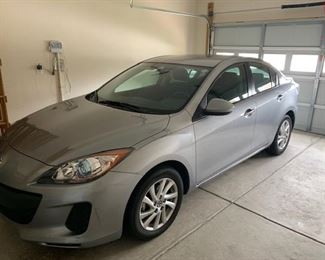 2013 Mazda with 36,600 miles.