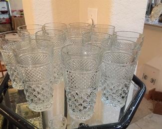 SET OF 12 WATER GLASSES