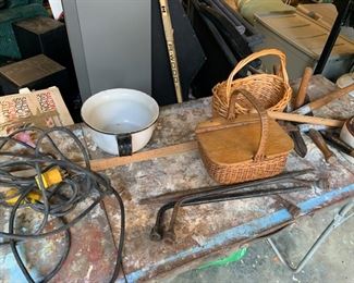 Tools, baskets