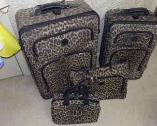Leopard Luggage!