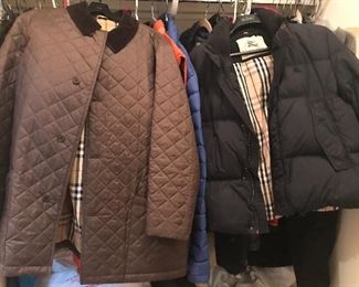 BURBERRY COATS AND JACKETS