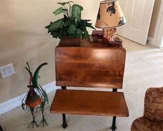 Antique School Desk