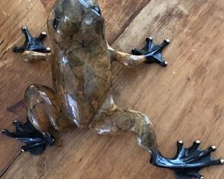 Bronze Frog -The Frogman