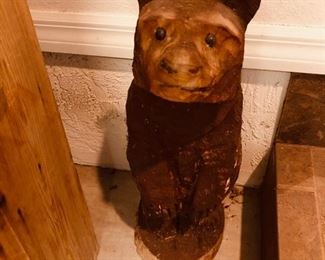 Small Carved Bear
