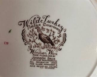 Johnson Brothers  Wild Turkey