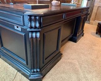 Closeup of Hooker desk...it's in wonderful condition