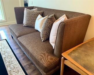 Custom couch by Hickory White....like new! Measures 44"D x 86"L x 41"H