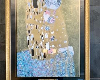Gustav Klimt The Kiss Poster
