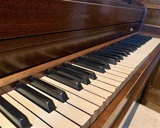 Close-up of piano