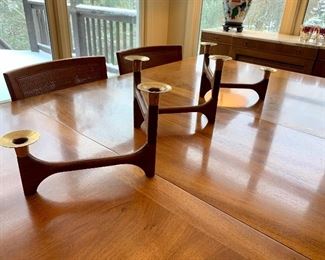 Mid century articulating candle holder.
