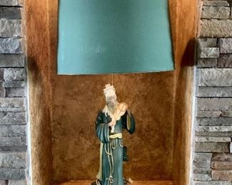 Pair of chinoiserie table lamps