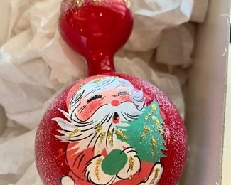 Handpainted Christmas ornaments