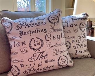 Contemporary pillows!