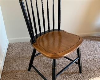 Assortment of Lambert Hitchcock furntiure.  Choose from several chairs, twin headboards,  writing desk, side tables, and more!