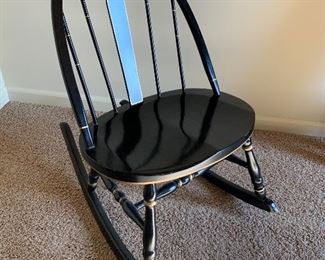 Assortment of Lambert Hitchcock furntiure.  Choose from several chairs, twin headboards,  writing desk, side tables, and more!