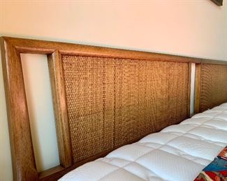 Mid century king headboard
