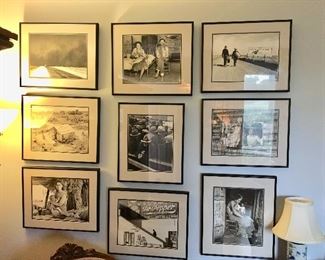 Great Black and White Framed Photos