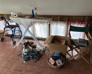 Rollator, Ironing Board, CD's