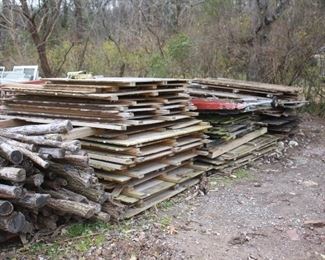 Wood fencing for sale