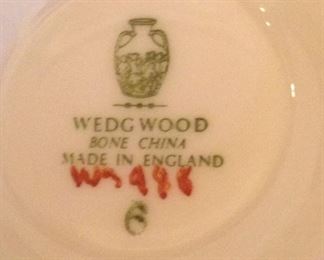 Wedgwood bone china - made in England