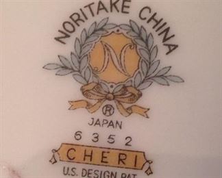 Noritake "Cheri" china