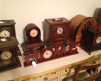 A selection of small clocks